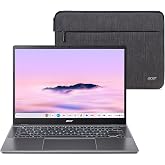 Acer Chromebook Plus 514 Laptop with Google AI – 14" WUXGA 1920 x 1080 IPS Touch Matte Display | Intel Core i3-1315U | 8GB LP