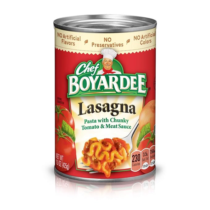 Chef boyardee lasagna with meat 15oz (064144043040)
