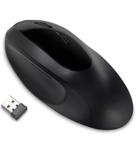 Amazon.com: Kensington Pro Fit Ergonomic Wired Mouse – Black