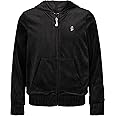 Juicy Couture Girls' Plush Velour Pant and Hoodie Sweatshirt Seperates