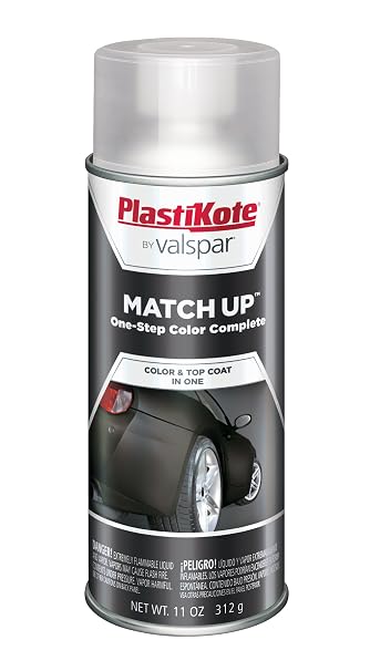 PlastiKote® 1031 - 12 oz. Black Spray Can Touch Up Paint