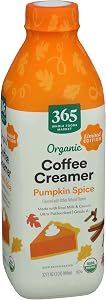365 by Whole Foods Market Organic Pumpkin Spice Coffee Creamer, 32 FZ