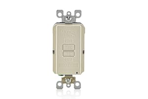 Leviton Blank Face AFCI, 20 Amp, Self Test, LED Indicator Light, Provides AFCI Protection Where an Outlet is not Needed, AFRB