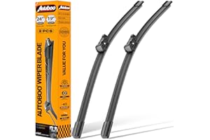 AUTOBOO OEM Windshield Wipers Replacement for VW Volkswagen Jetta CC Passat Wiper Blades 2011 2012 2013 2014 2015 2016 2017 2018 2019-2023 -Original Factory Quality 24 and 19 inch (Set of 2) Top Lock 16mm