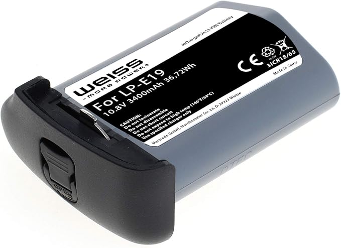 Аккумулятор canon lp e19