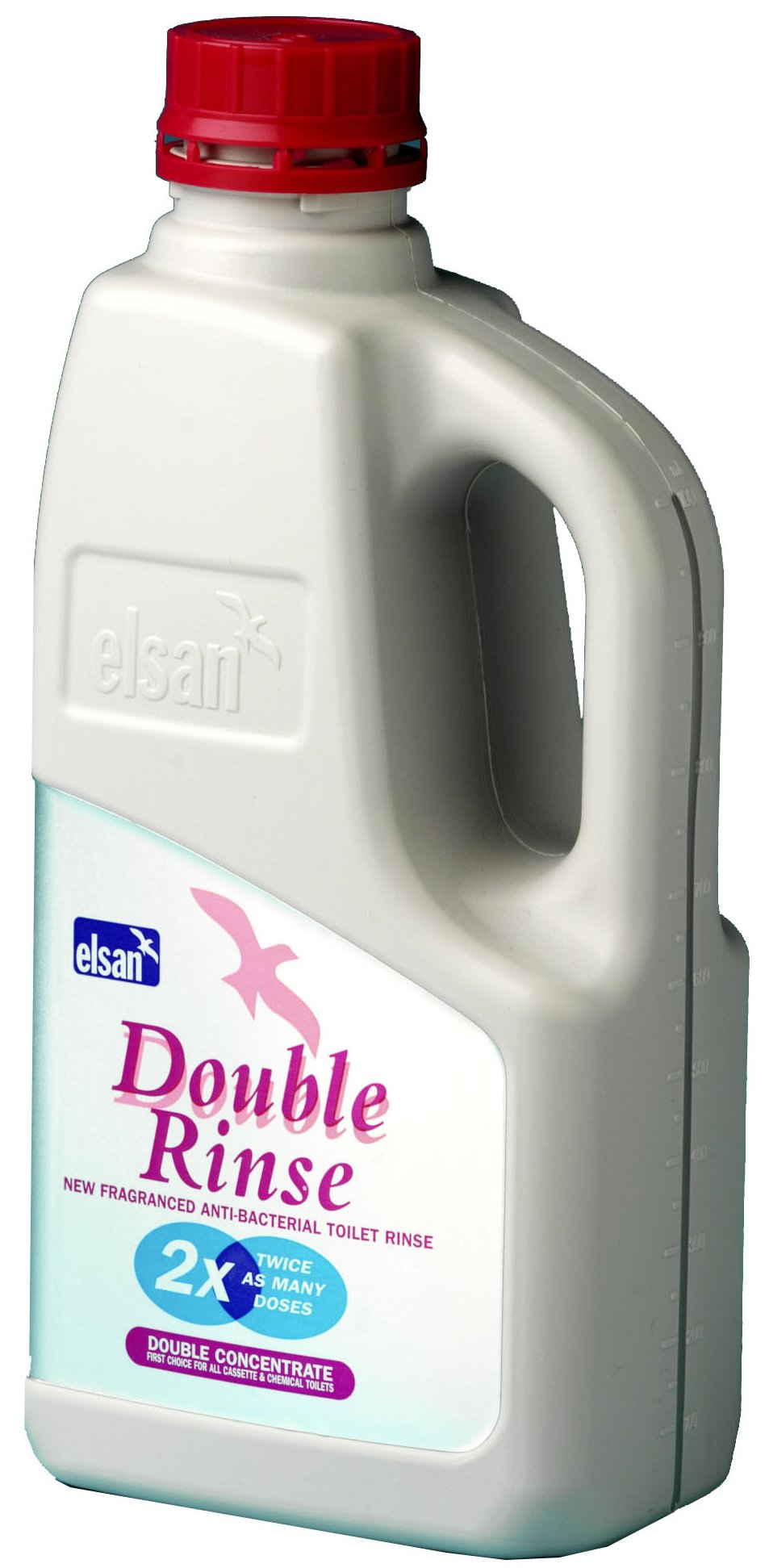 Elsan Double Rinse Toilet Fluid, 1 Litres, Pink