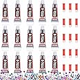 B-7000 Craft Glue for Jewelry Making - 3ml/0.1oz (15 Pack) - Multi-Function B-7000 Super Adhesive Glues Liquid Fusion Glue for Rhinestones Crafts, Clothes Shoes, Fabric, Jewelry Making, Cell Phones