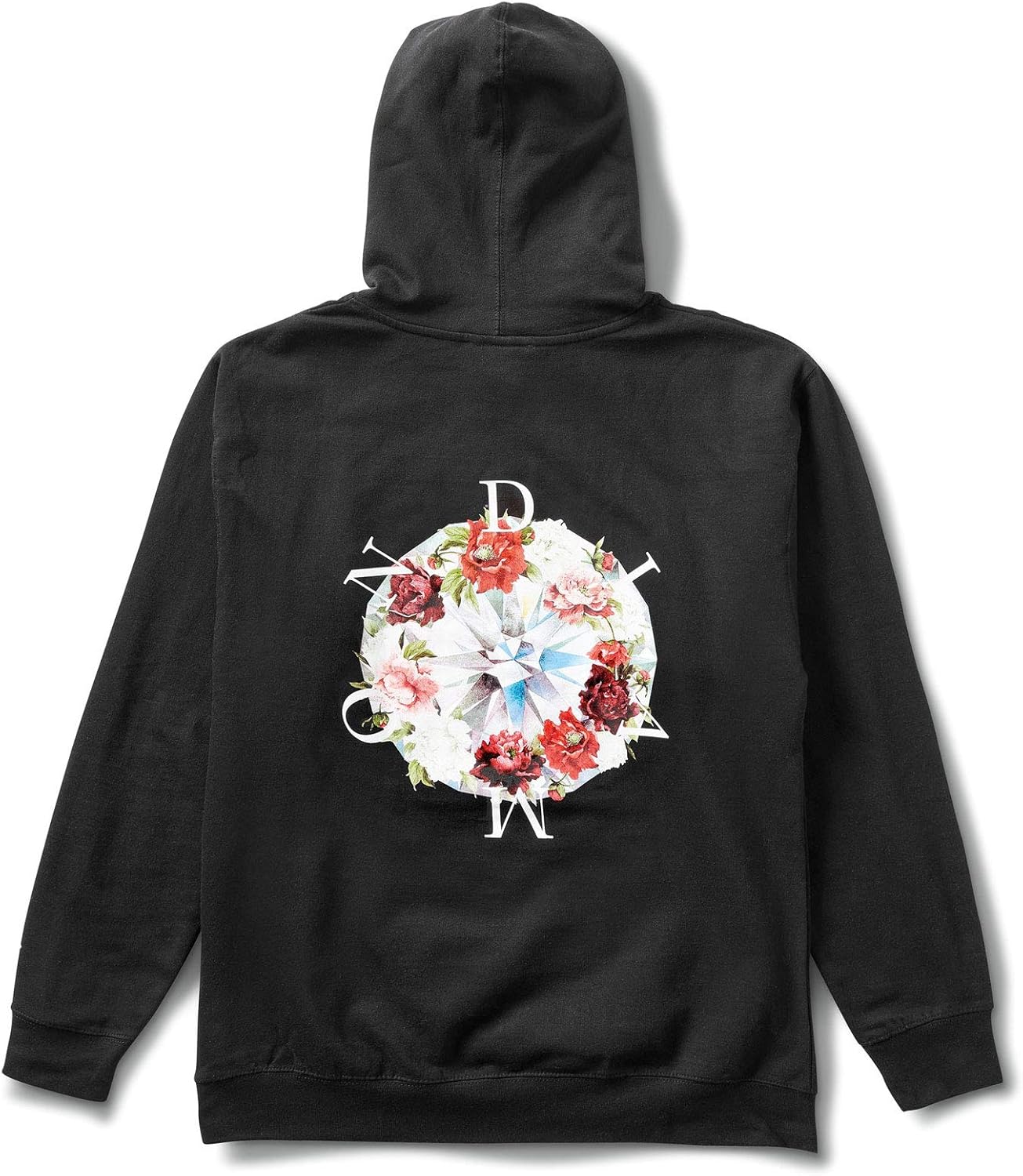 Diamond Supply Co. Men's Summer Time Long Sleeve Hoodie Black XL: Clothing