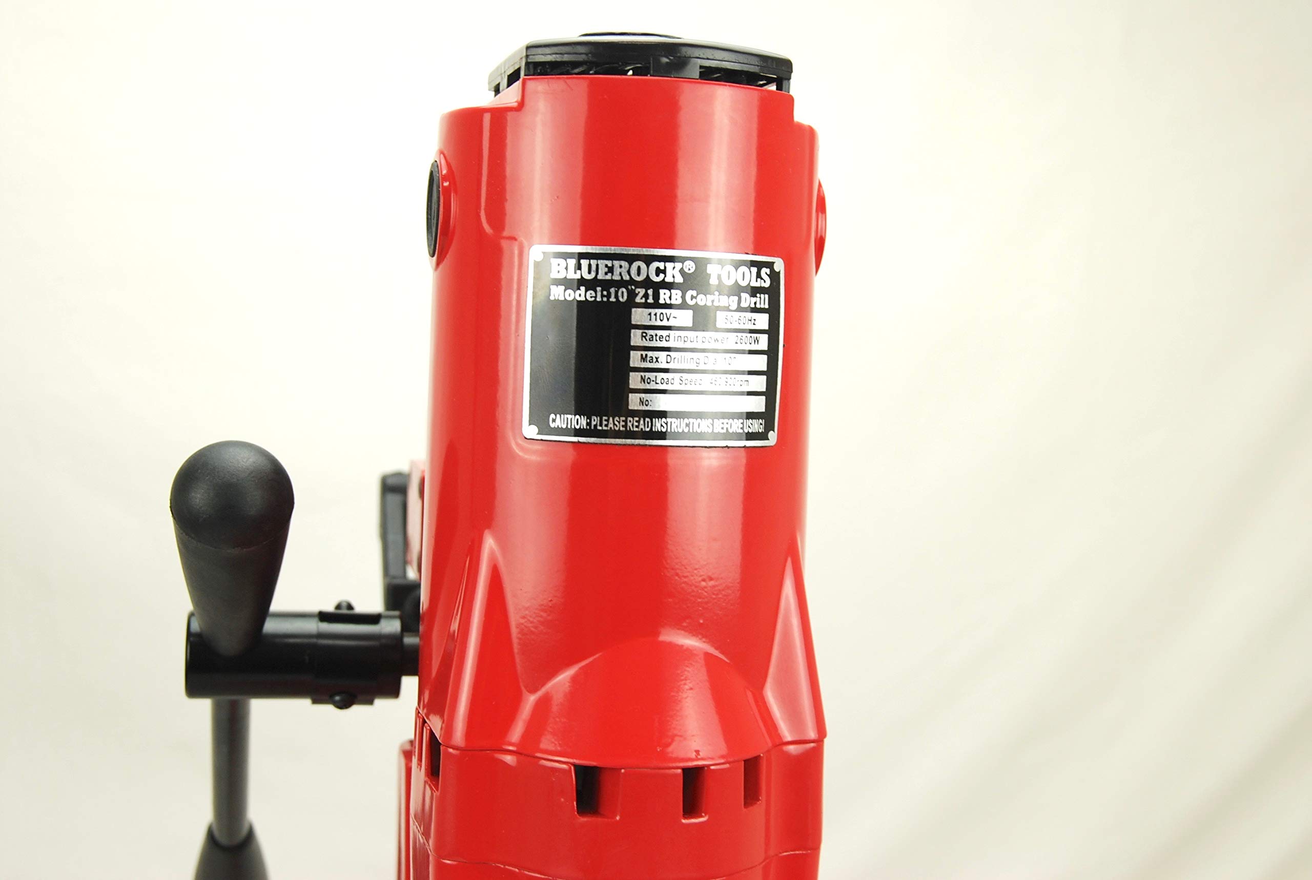 Model 10Z1RB Concrete Core Drill by BLUEROCK Tools - 2 Speed with Rolling Base