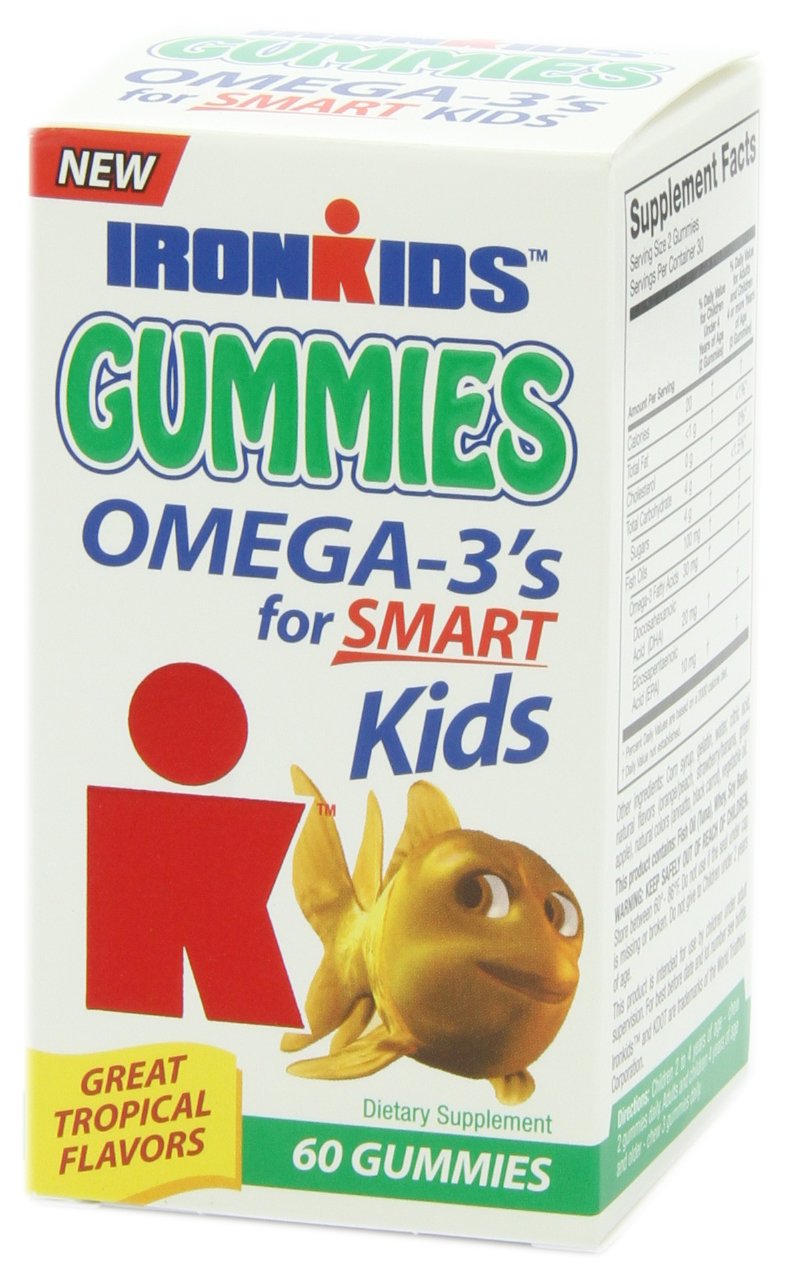Iron Kids Gummies Omega 3, 60 Gummies Buy Online in UAE. Hpc