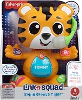 Fisher-Price Link Squad Bop & Groove Tiger with Music Lights UK Version view 6
