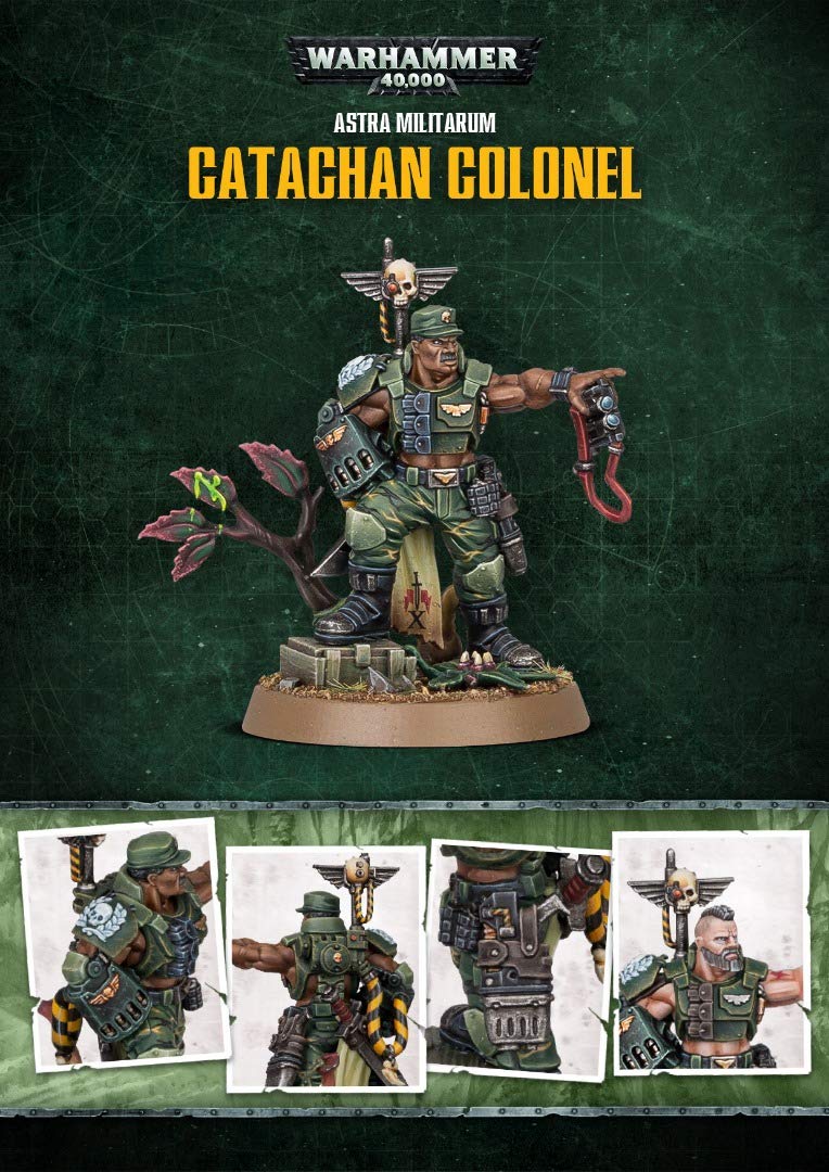 Astra Militarum Catachan Colonel Warhammer 40K Store Anniversary Miniature