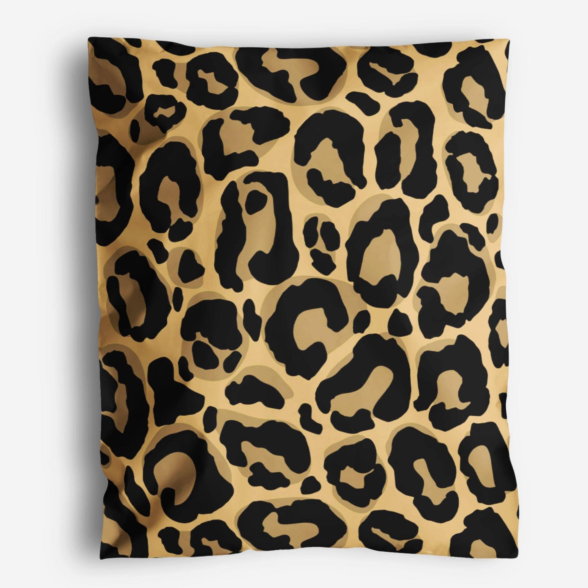 Package Mint 14x19 Poly Mailers - 100 Pack Leopard Print Design - Waterproof and Tear-Resistant Poly Mailer Bags with Self-Seal Adhesive - Opaque Mailing Envelopes for Clothing and Soft Goods Image