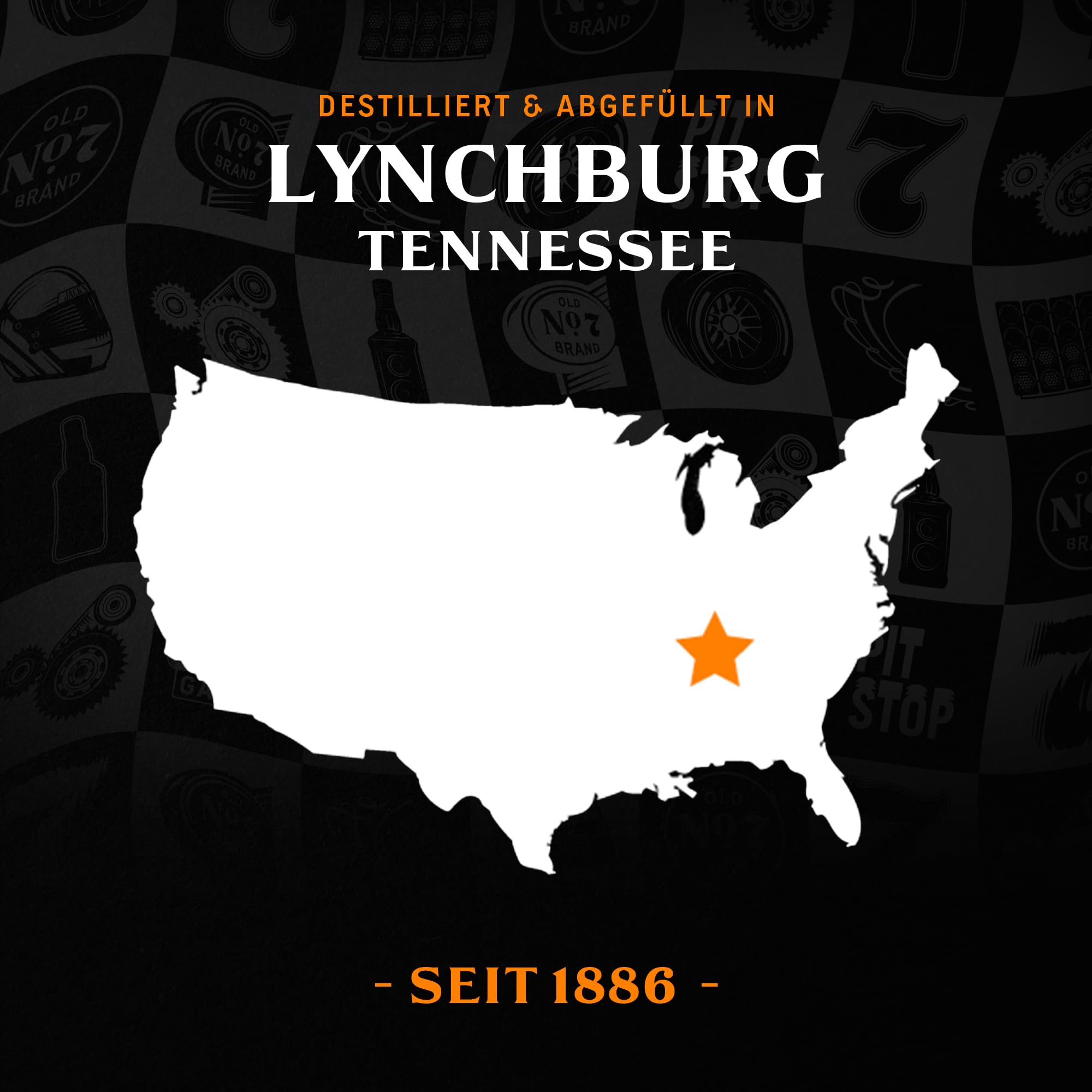 Jack Daniel's Old No.7 Tennessee Whiskey - McLaren Limited Edition 2024 - Inklusive Geschenkverpackung - zwei ikonische Marken, eine unverwechselbare Flasche -0.7L/40% Vol. 4