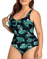 Daci Women Plus Size One Piece Swimsuits - Tummy