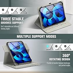 MoKo 9 10 10.1 inch Android Tablet Case,Slim 360