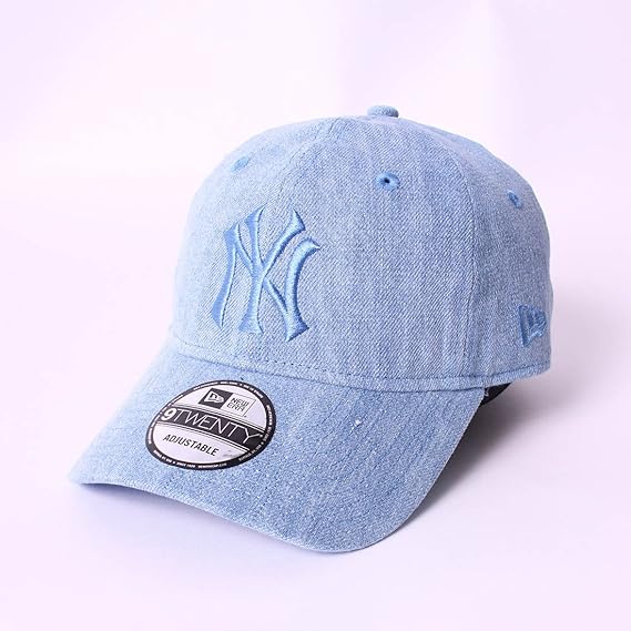 Amazon Co Jp ニューエラ New Era 9twentyレザーストラップ 11404720 Wdenim F 服 ファッション小物