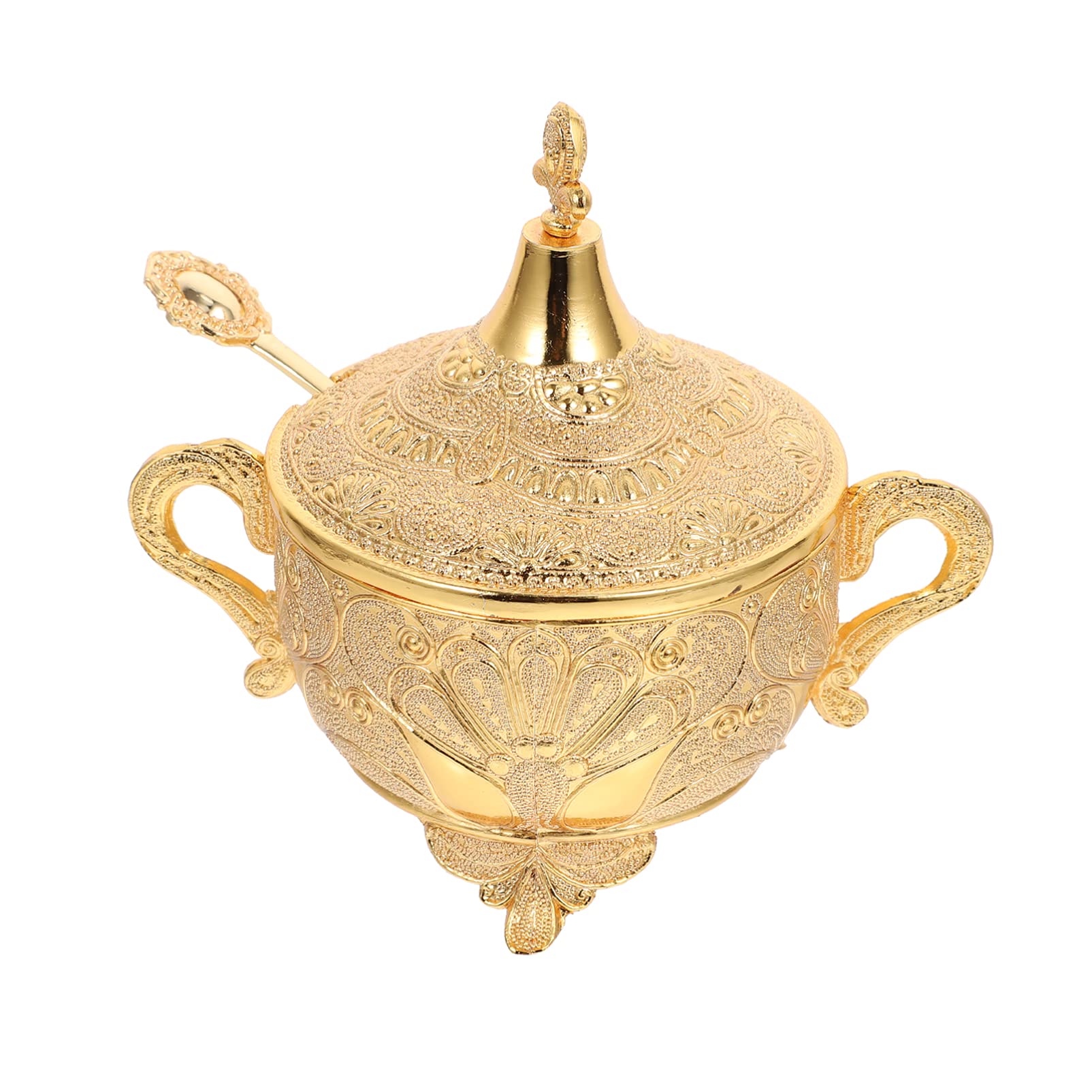 Luxshiny Zinc Alloy Condiment Holder Spice Box Lid Storage Tubs Lid for Kitchen