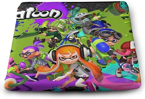 Amazon Co Jp 低反発 四角 座布団 スプラトゥーン 2 通気性 柔らかく快適 無重力クッション カバー付き お尻が痛くならない 腰痛 対策 抗菌 防臭 35 38 四季通用 洗える おしゃれ 座面クッション ホーム キッチン