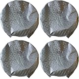 A.B Crew Set of 4 Weatherproof Wheel Tire Covers for Car RV Auto Truck Aluminum Film Tire Sun Protectors to 27" Diameter (Squares)