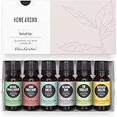 Edens Garden Essential Oils Home Aroma 6 Set – 100% Pure Therapeutic Grade, Natural & Fragrance Oil Free Aromatherapy Scents - Oil for Candle Making, Diffusers & Home Relaxation, 10 ml/ 6 Pack