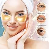 Bexdug Gold Eye Patches 30 Pairs Under Eye Bags Reduction Moisturizing Skincare view 2