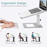 BoYata Laptop Stand Adjustable Ventilated 10-17 Inch Compatible view 4