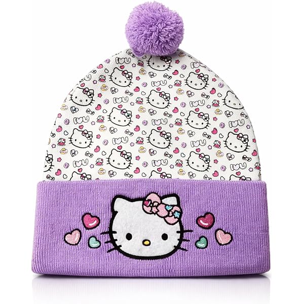 Amazon.com: Sanrio Hello Kitty Big Face Bow Embroidered  display picture 2