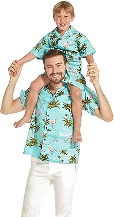 Hecho en Hawaii Padre e Hijo a Juego Camisa Cabana en ...