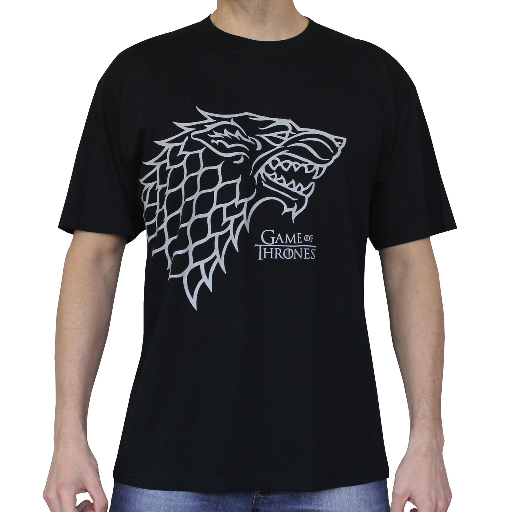 ABYstyle - GAME OF THRONES - Tshirt - "Stark" - men - black (M)