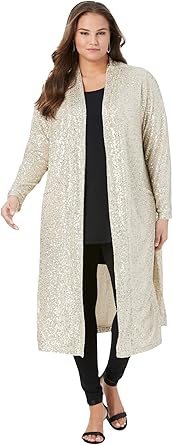plus size duster jacket