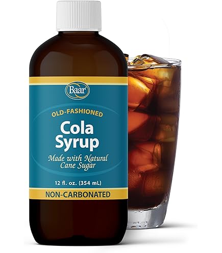 Amazon.com: Real Sugar Cola Syrup - Small-Batch Craft Soda from