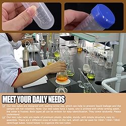 Wokape 27Pcs 50ml Conical Centrifuge Tubes