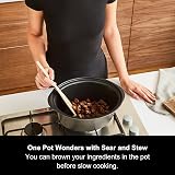 Morphy Richards 3.5L Easy Time Slow Cooker Automatic Heat Keep Warm Hob Safe view 4