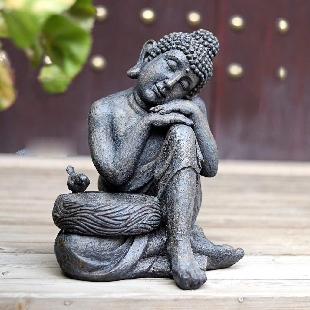 Xu Yuan Jia-Shop Estatua Buda Patio Jardín Decoración Zen Adornos de