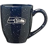 Rico Industries NFL Football 16 oz Team Color Laser Engraved Speckled Ceramic Coffee Mug