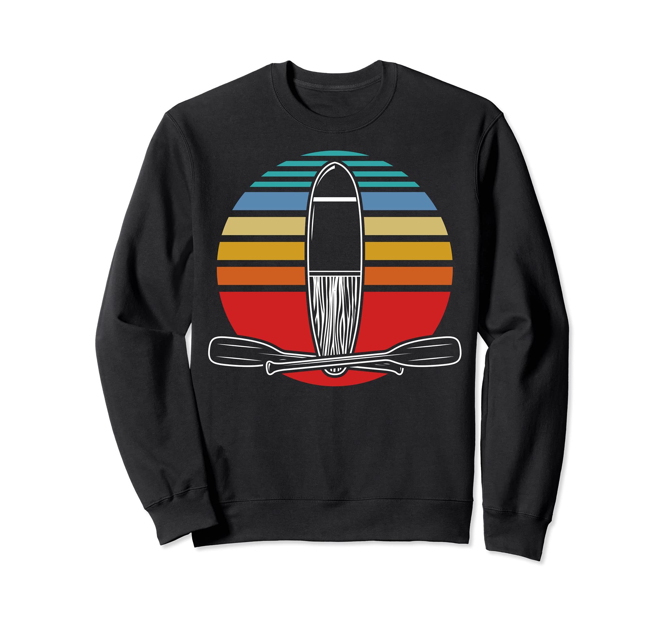 Retro Paddleboard Outdoor Sport SUP Stand Up Paddling Sweatshirt
