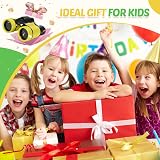 Zinbo Kids Binoculars Set with Magnifying Glass Compass Yellow view 7