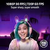 Razer Kiyo X Full HD Streaming Webcam 1080p 30fps 720p 60fps view 2