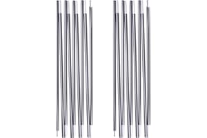 TRIWONDER Tent Pole Aluminium Rod Tent Pole Replacement Accessories Tent Supporting Rod Awning Poles Tarp Poles for Camping