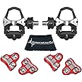 Wearable4U Favero Assioma Duo Pedal Based Cycling Power Meter with Extra Cleats Cleaning Cloth Bundle