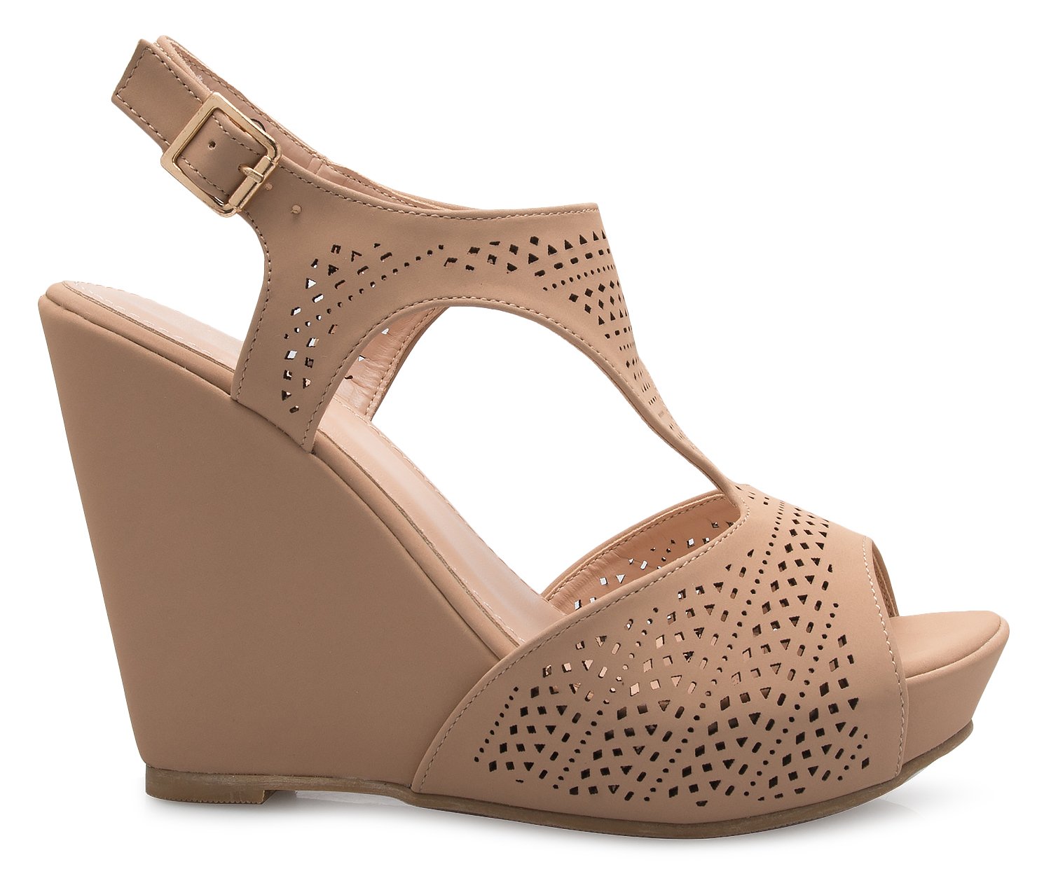 Olivia K Women's Sexy Strappy Platform Wedge Sandal - Comfort, Adorable - Image 3