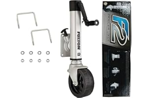 Fulton 1413040134 Wide Track Model Marine and Recreational Tongue Jack, Gray