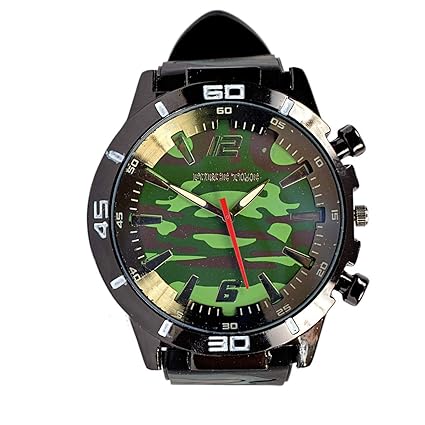 Tiipro Force Time Chronograph Analog Mens Watch- Green
