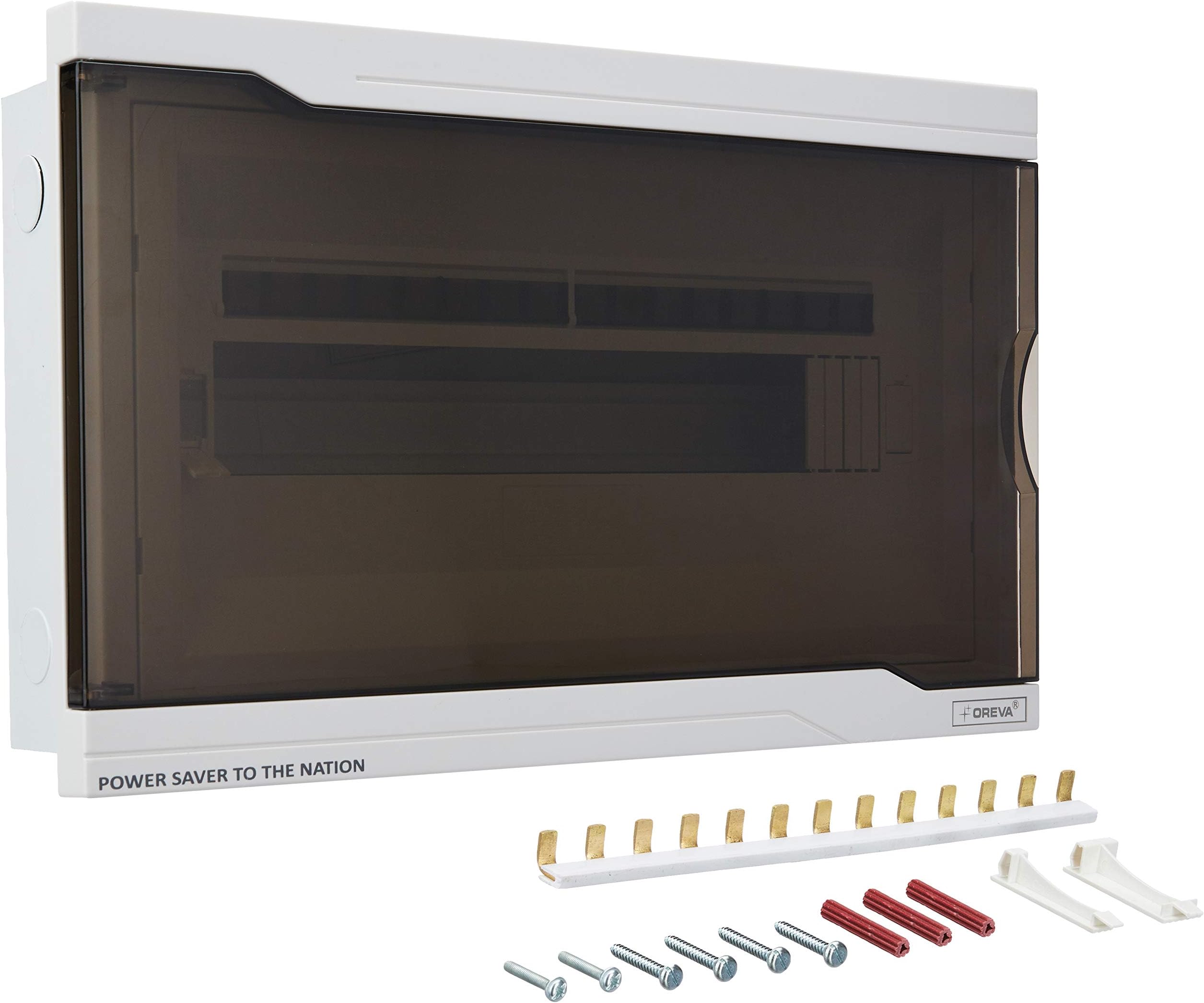 Oreva JDB-3737 Metal 240-415 V Distribution Box (White)