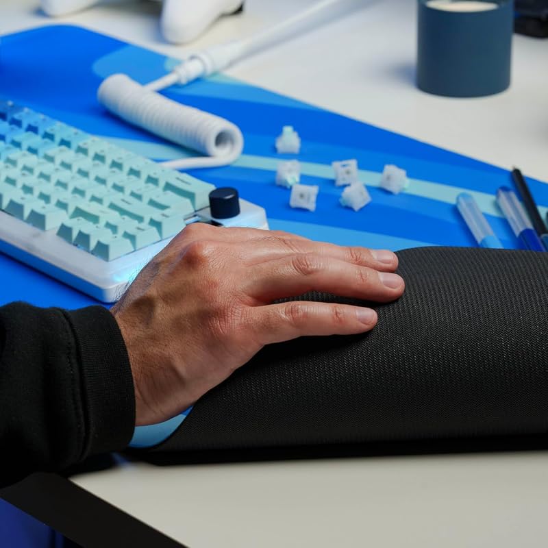 Gaming Mouse Pad GMP 2 - Ocean - XXL - Vattentät musmatta med en balanserad yta för höga hastigheter och kontroll och kanter som inte fransas - 915 x 460 x 3 mm - 2XL-skrivbordsunderlägg