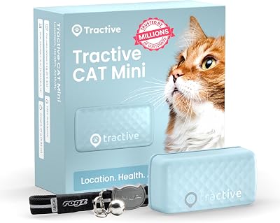 Tractive Smart Cat Tracker Mini GPS Real-Time Location History Safety Collar