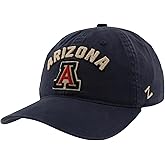 ZHATS NCAA Unisex-Adult NCAA Officially Licensed Hat Scholarship Arch Team Color