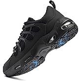 LARNMERN Non Slip Work Shoes for Men Slip Resistant Sneakers Casual Comfort Walking Mens Chef Kitchen Restaurant Breathable Wide Width