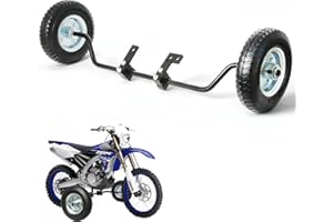 KAUWM Dirt Bike Training Wheels 50cc for XR50 CRF50 Z50 Z50R, Razor MX125 MX400 MX500 MX500, Yamaha PW50 TTR50, Fit Most 50CC Kids' Dirt Bike,Not compatible with KTM SX50 or SX-E 5, Husqvarna TC-50 EE-5